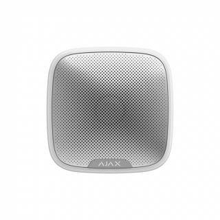 Sirena wireless de exterior alba Streetsiren Ajax smartsystem.ro